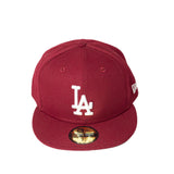 59Fifty Los Angeles Dodgers Fitted Hat - Deep Red