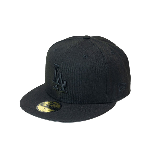 59Fifty Los Angeles Dodgers Fitted Hat - All Black