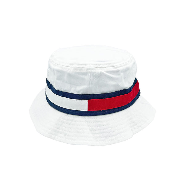 Tommy Hilfiger AM Tino Bucket Hat - Classic White