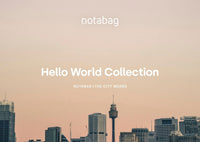 Notabag - Hello World – Grey/Black
